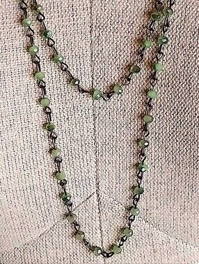 Green Beaded Necklace